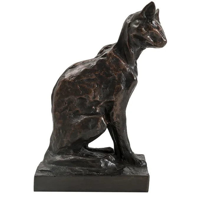 Boutiques de musées Moulage Chat abyssin assis Théophile Alexandre Steinlen Outlet