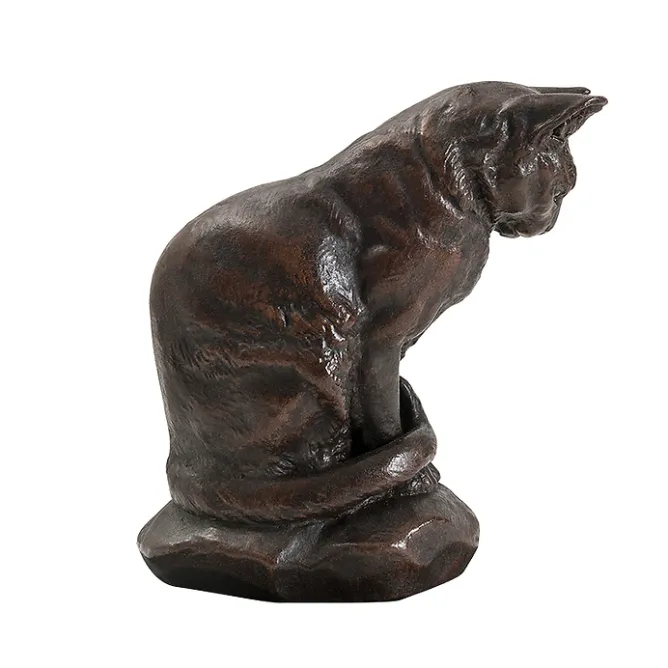 Art Européen<Boutiques de musées Moulage Chat assis Barye