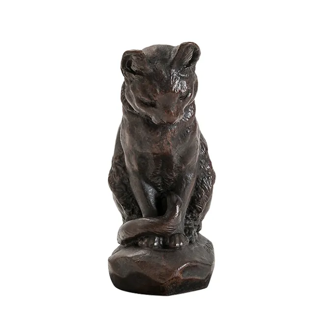 Art Européen<Boutiques de musées Moulage Chat assis Barye