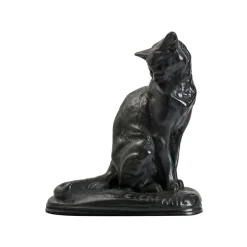 Art Européen<Boutiques de musées Moulage Chat assis Emmanuel Fremiet