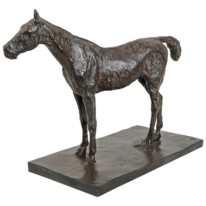 Boutiques de musées Moulage Cheval à l'arrêt Edgar Degas Clearance