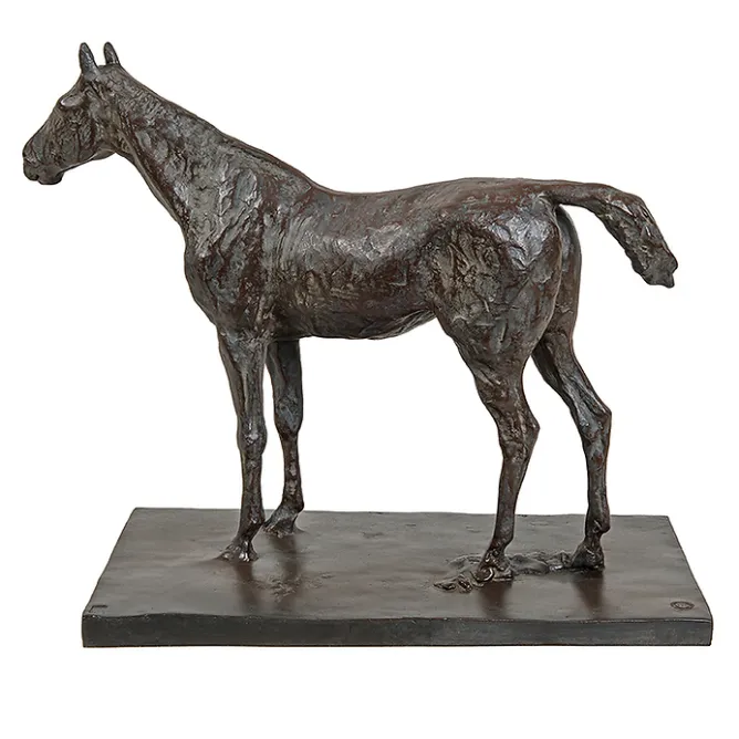 Art Européen<Boutiques de musées Moulage Cheval à l'arrêt Edgar Degas - Bronze