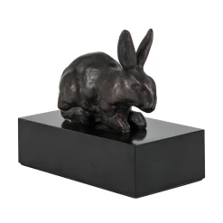 Boutiques de musées Moulage Lapin couché Barye Outlet