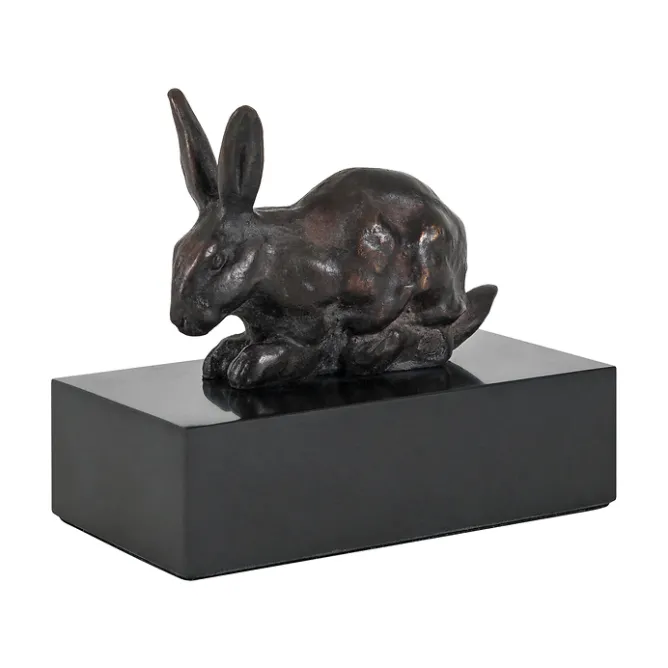 Boutiques de musées Moulage Lapin couché Barye Outlet