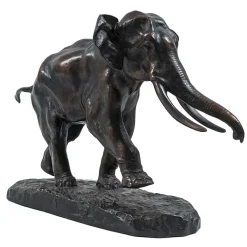 Art Européen<Boutiques de musées Moulage Éléphant courant Antoine-Louis Barye - Bronze