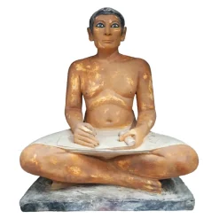 Moulages Remarquables|Antiquités Orientales Et Égyptiennes<Boutiques de musées Moulage Scribe accroupi ou Scribe de Saqqarah - Taille réelle