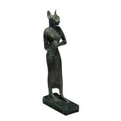 Antiquités Orientales Et Égyptiennes<Boutiques de musées Moulage Statuette déesse Bastet