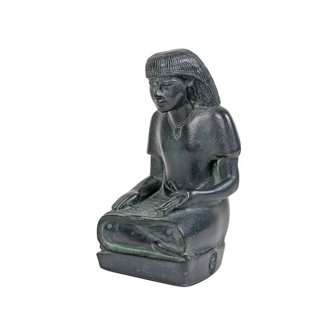 Antiquités Orientales Et Égyptiennes<Boutiques de musées Moulage Statuette Nebmertouf protégé par le dieu Thot
