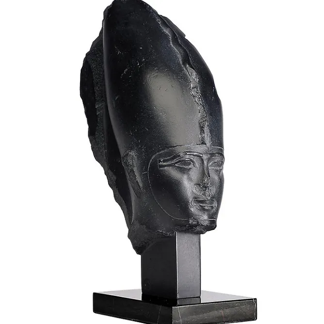 Boutiques de musées Moulage Tête du roi Psammétique III sous la forme du dieu Osiris Hot