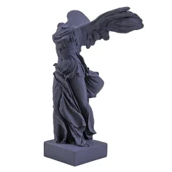 Antiquités Gallo-Romaines & Gréco-Romaines<Boutiques de musées Moulage Victoire de Samothrace 34 cm - Bleu poudre
