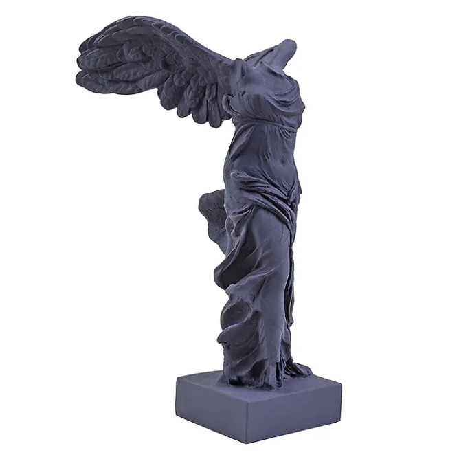 Antiquités Gallo-Romaines & Gréco-Romaines<Boutiques de musées Moulage Victoire de Samothrace 34 cm - Bleu poudre