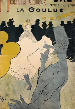 Panneaux Aluminium|Toiles Sur Châssis<Boutiques de musées Moulin Rouge, bal tous les soirs, la Goulue (panneaux aluminium)