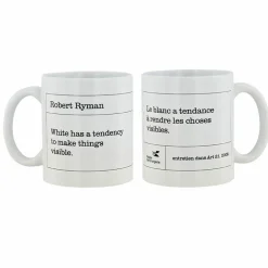 Art De La Table<Boutiques de musées Mug citation Robert Ryman