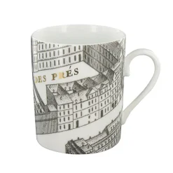 Art De La Table<Boutiques de musées Mug Plan de Turgot - Or