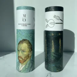 High-Tech<Boutiques de musées Multicâbles 3 en 1 - 1 mètre Vincent van Gogh - Portrait de l'artiste