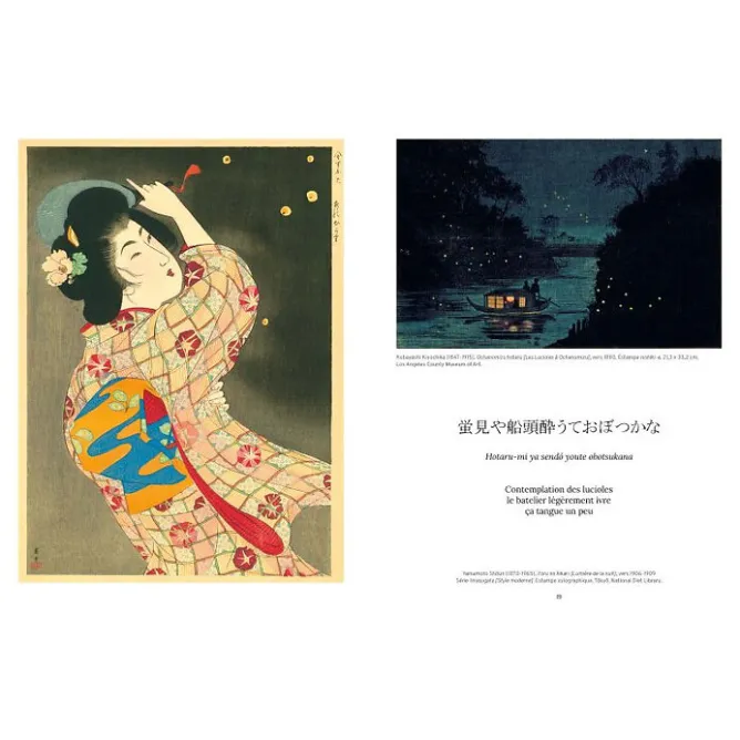 Boutiques de musées Natsu. Estampes d'été - Haïkus de Bashô New