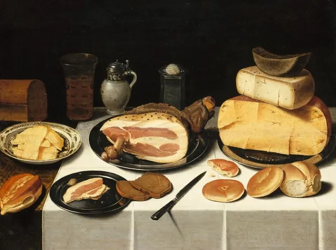 Affiches D'Art|Toiles Sans Cadre<Boutiques de musées Nature morte au jambon (affiches d'art)