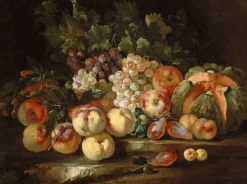 Boutiques de musées Nature morte aux raisins et aux pommes (panneaux aluminium) New