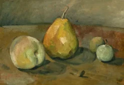 Panneaux Aluminium|Panneaux Acryliques<Boutiques de musées Nature morte, poire et pommes vertes (panneaux aluminium)