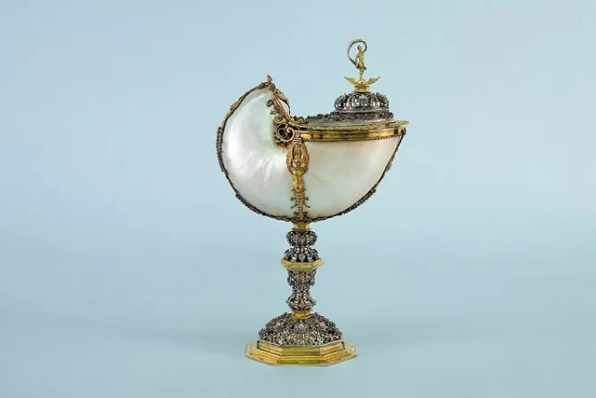 Boutiques de musées Nautile monté en orfèvrerie (panneaux acryliques) Clearance