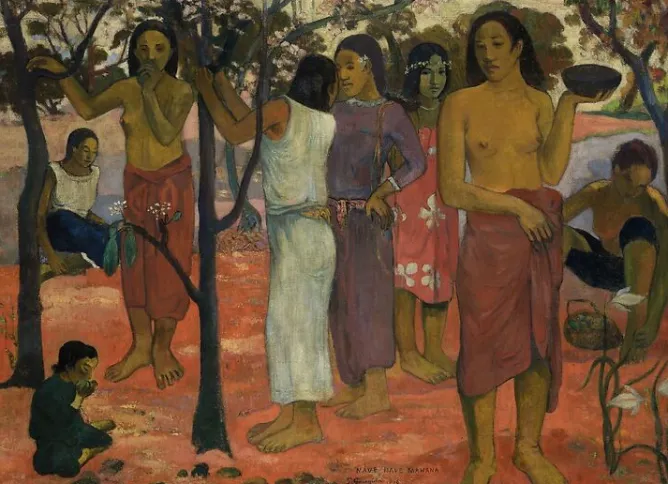 Boutiques de musées Nave nave mahana dit aussi Jours délicieux (affiches d'art) Discount