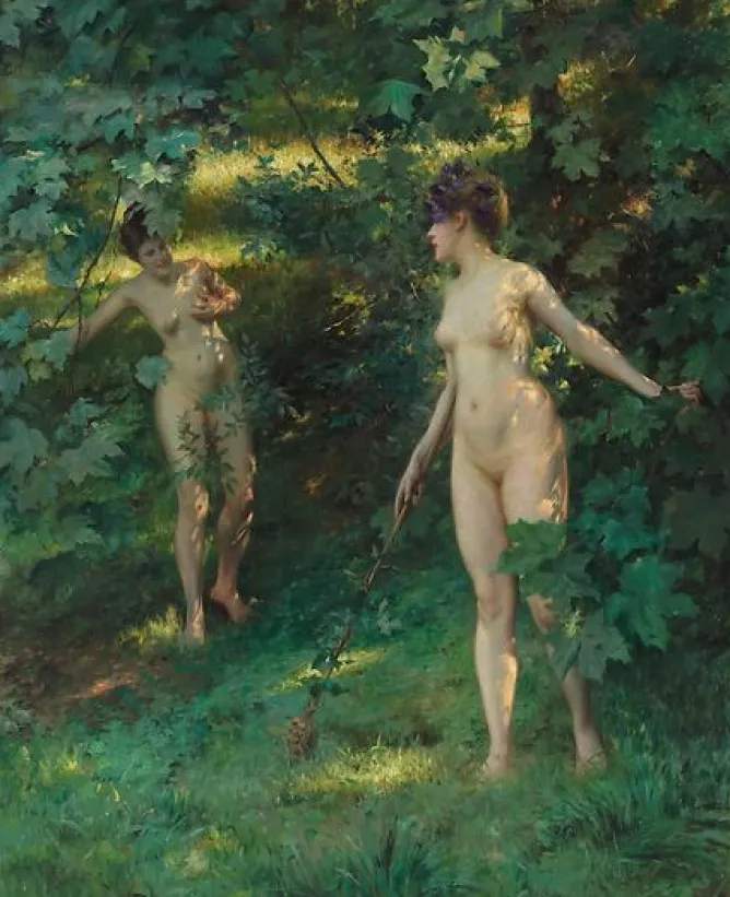 Toiles Sans Cadre<Boutiques de musées Nymphes de Nysa ou Les Nymphes (toiles sans cadre)