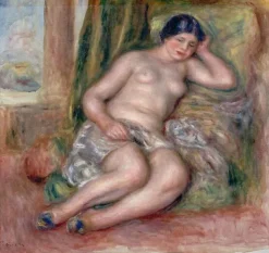 Toiles Encadrées|Toiles Sans Cadre<Boutiques de musées Odalisque dormant ou Odalisque aux babouches (toiles encadrées)