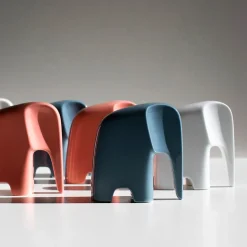 Design|Art De La Maison<Boutiques de musées Olifant - Éléphant en porcelaine - Gris soie - Caussa