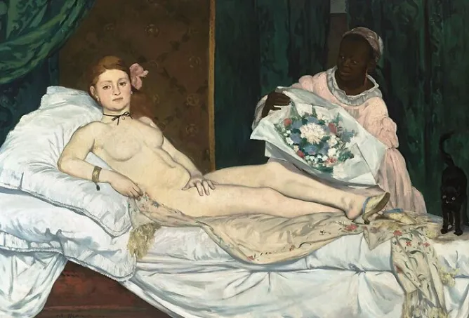 Boutiques de musées Olympia (détail) (toiles sur châssis)