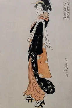 Toiles Sans Cadre<Boutiques de musées Otatsu de Ryôgoku à Edo (toiles sans cadre)