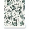 Art De La Maison<Boutiques de musées Papier peint intissé Herbier du roi - Vert - 270 x 53 cm - Maison Baluchon