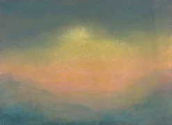 Panneaux Aluminium|Affiches D'Art Encadrées<Boutiques de musées Paysage au soleil couchant (panneaux aluminium)
