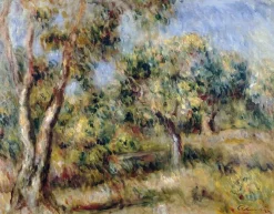 Boutiques de musées Paysage de Cagnes (toiles encadrées) Outlet