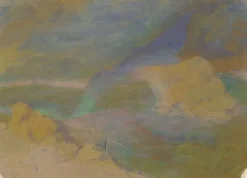 Boutiques de musées Paysage de montagne avec rochers au premier plan (toiles sans cadre) Hot