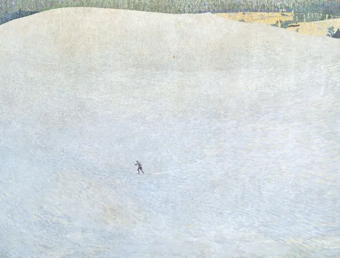 Panneaux Aluminium|Toiles Sur Châssis<Boutiques de musées Paysage de neige (Schneelandschaft) (panneaux aluminium)