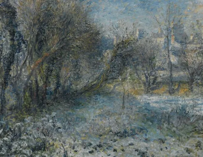 Toiles Encadrées|Toiles Sans Cadre<Boutiques de musées Paysage de neige (toiles encadrées)