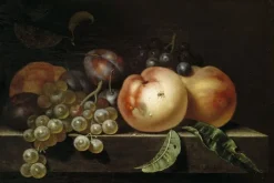Boutiques de musées Pêche, prunes et raisins (panneaux acryliques) Online