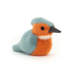 Boutiques de musées Peluche oiseau Martin-pêcheur Discount