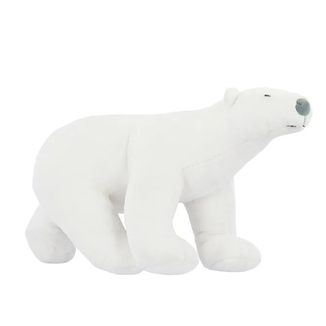 Boutiques de musées Peluche Ours blanc Pompon - Grand Modèle Clearance