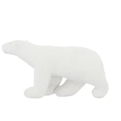 Boutiques de musées Peluche Ours blanc Pompon - Grand Modèle Clearance