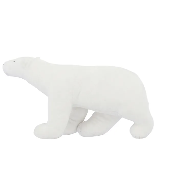 Boutiques de musées Peluche Ours blanc Pompon - Grand Modèle Clearance