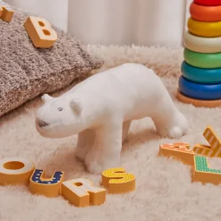 Peluches<Boutiques de musées Peluche Ours blanc Pompon - Petit Modèle