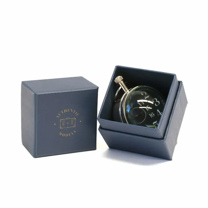 Art De La Maison<Boutiques de musées Pendule de voyage l'Œil du temps Nickel