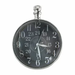 Art De La Maison<Boutiques de musées Pendule de voyage l'Œil du temps Nickel
