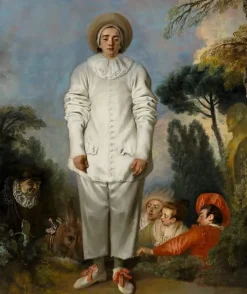 Boutiques de musées Pierrot, dit autrefois le Gilles (toiles encadrées) New