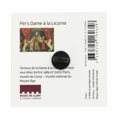 Boutiques de musées Pin's Dame à la licorne - Musée de Cluny Discount
