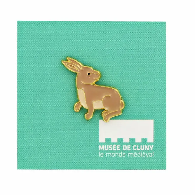 Pin'S<Boutiques de musées Pin's Lapin - Musée de Cluny