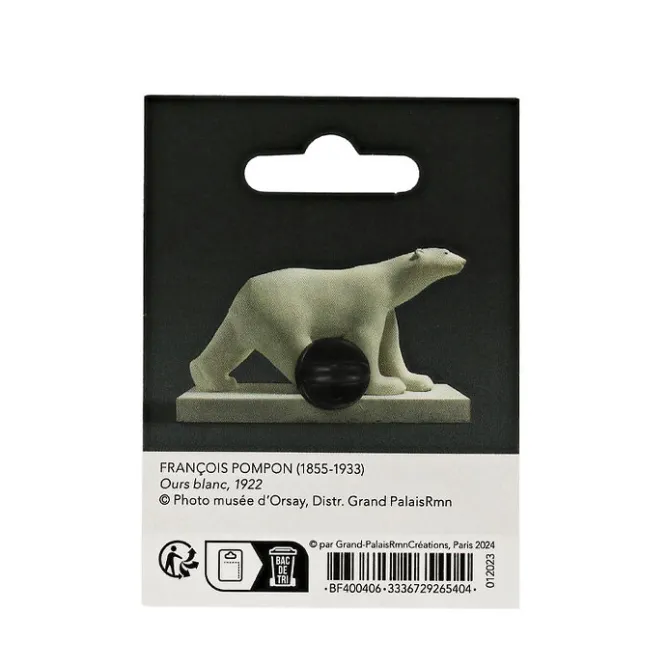 Pin'S<Boutiques de musées Pin's Ours blanc