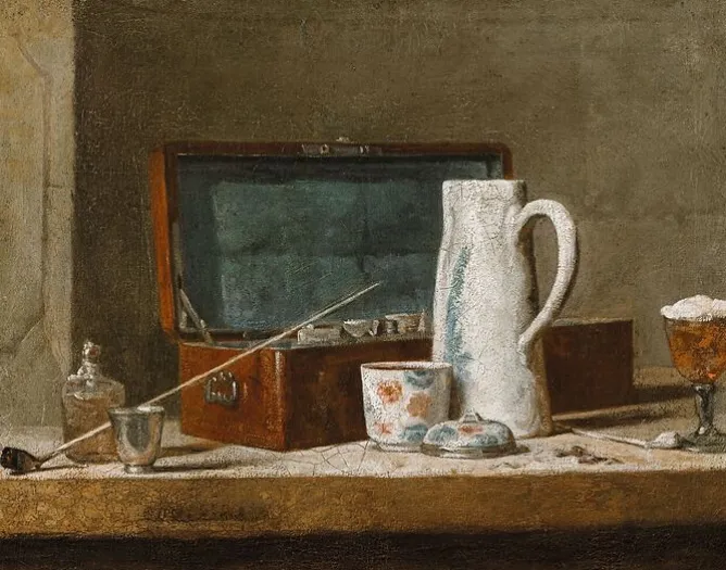 Boutiques de musées Pipes et vases à boire, dit La Tabagie (panneaux acryliques) Sale