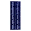 Boutiques de musées Plaque Grand Rivoli grès émaillé - 25 x 9 cm - Bleu Sèvres - Déjà-vu Hot